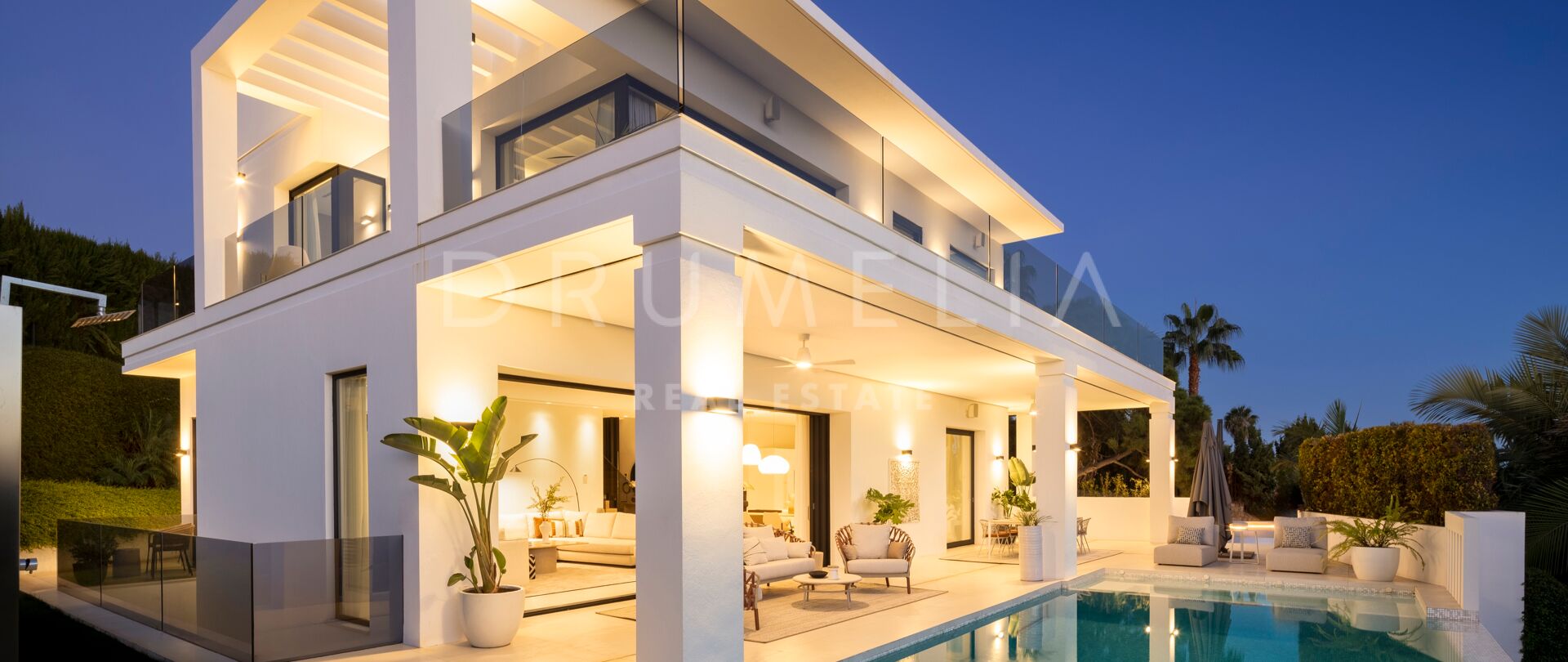 Villa de luxe moderne avec vue sur la mer à Nagüeles, Marbella Golden Mile