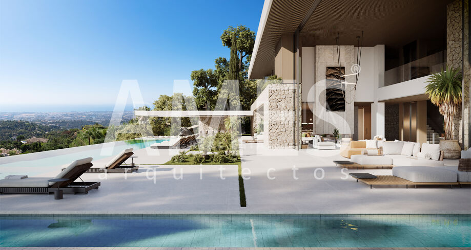 Villa in La Zagaleta met Panoramisch Zee- en Bergzicht