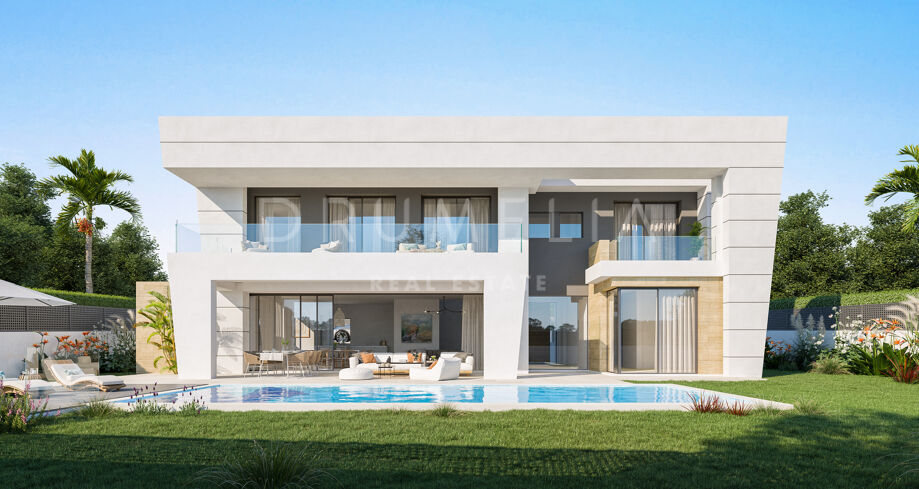 Brandneue moderne Luxusvilla mit herrlichem Blick in Nagüeles an der Goldenen Meile von Marbella