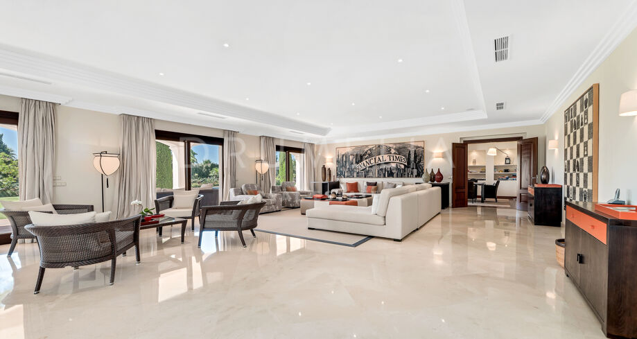 Magnífica gran villa andaluza de lujo con gran parcela, Sierra Blanca, Milla de Oro de Marbella