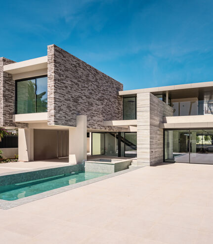 Pavillions 1 - Pavilions 1 - Helt ny, toppmodern lyxvilla i samtida stil, belägen vid stranden i Cortijo Blanco, San Pedro.