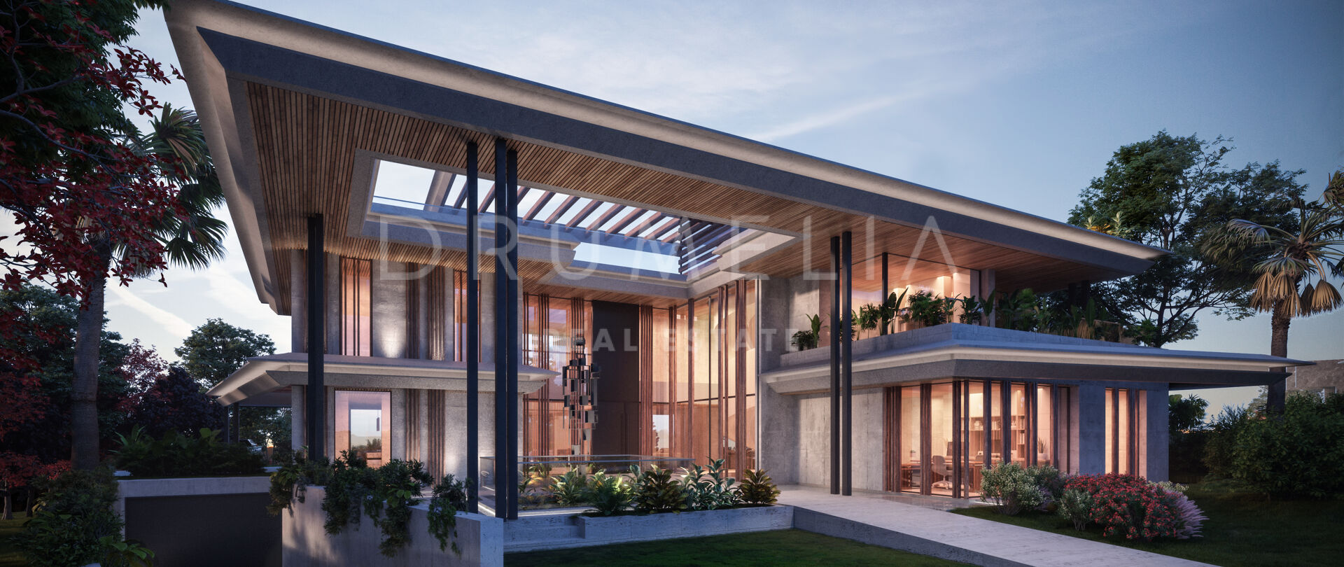 Exceptionellt high-end villaprojekt i det eftertraktade Nagüeles-området på Golden Mile i Marbella