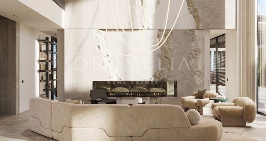 Exceptional high-end villa project in sought after Nagüeles area on the Golden Mile of Marbella