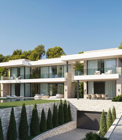 Spectacular brand-new modern luxury villa in El Paraiso, New Golden Mile of Estepona