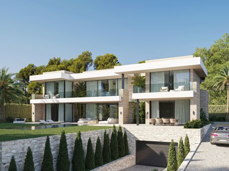 Spektakulär helt ny modern lyxvilla i El Paraiso, New Golden Mile i Estepona