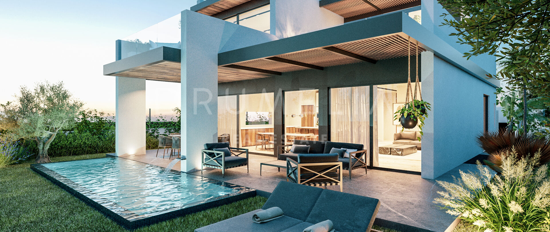 Spectacular brand-new modern luxury villa for sale in beautiful El Campanario, Estepona