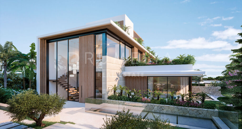 Nouvelle villa contemporaine impressionnante pour un style de vie luxueux, Cascada de Camoján, Marbella Golden Mile