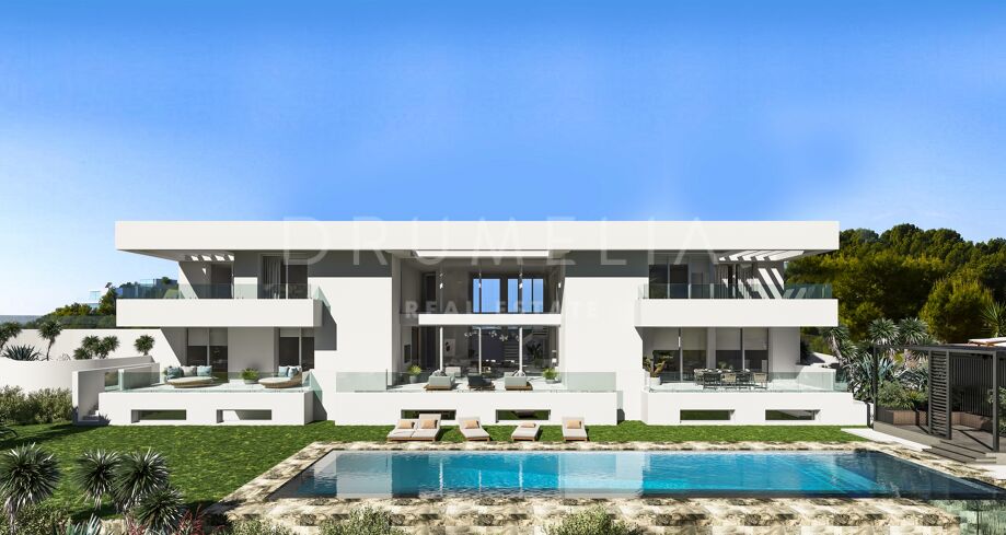 Brand-new impressive contemporary villa for luxurious lifestyle in El Paraiso Alto, Benahavís