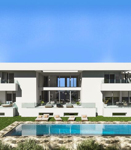 Brand-new impressive contemporary villa for luxurious lifestyle in El Paraiso Alto, Benahavís