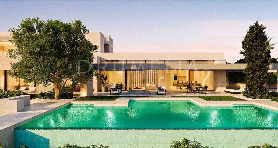 Villa de diseño impecablemente presentada a estrenar en la lujosa Sierra Blanca, Milla de Oro de Marbella