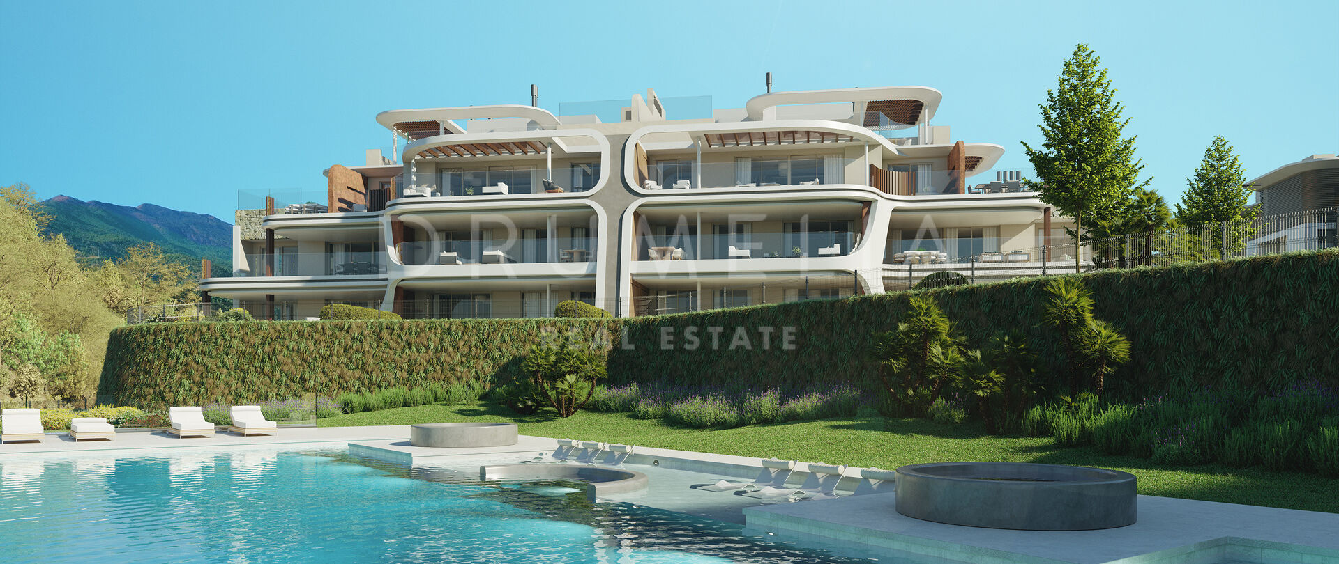 State of Art design Residences in el Real de la Quinta, Benahavis