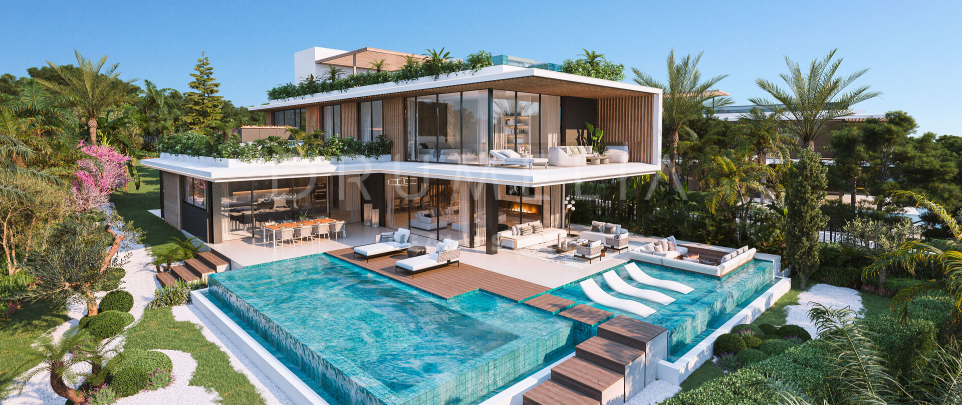 Exclusive Villas with Panoramic Views in Marbella Golden Mile