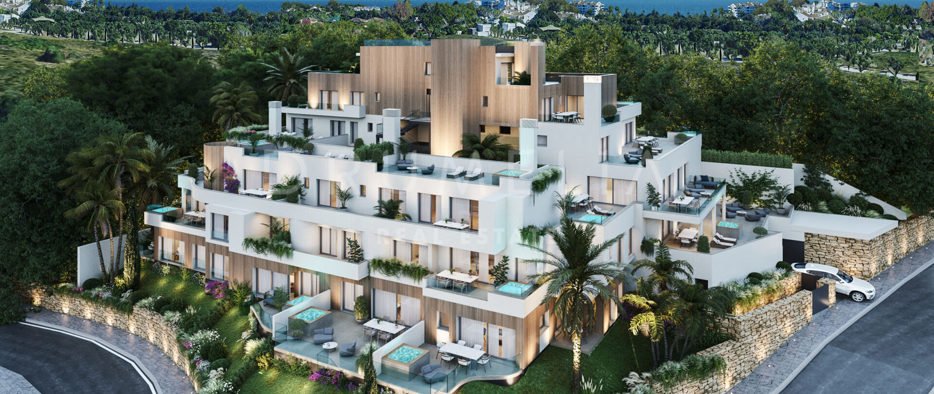 Nowy rozwój w Río Real Marbella Frontline Golf