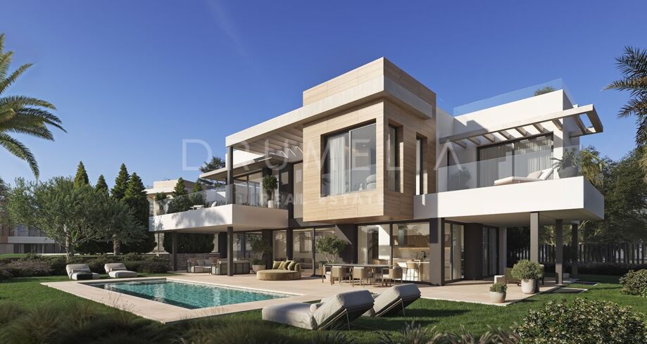 7 Villas de Lujo a Medida en Hacienda Las Chapas: Vida Privada en una Exclusiva Urbanización Cerrada en Marbella Este