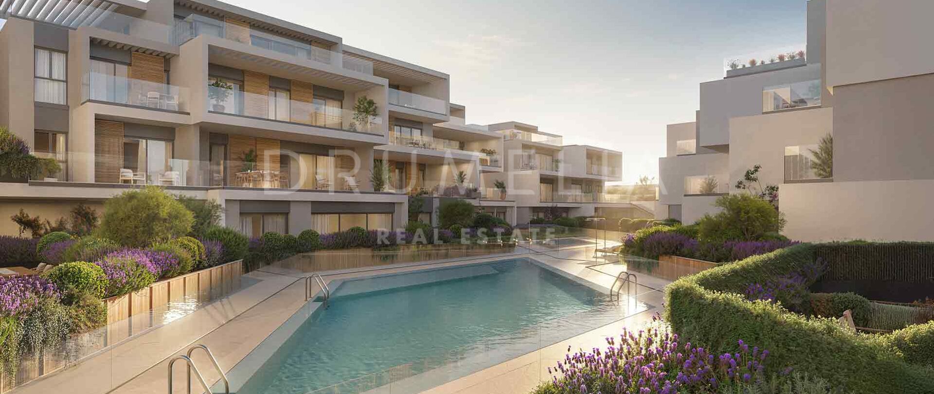 Modern Mediterraan Wonen in een Privécommunity in Nueva Andalucía