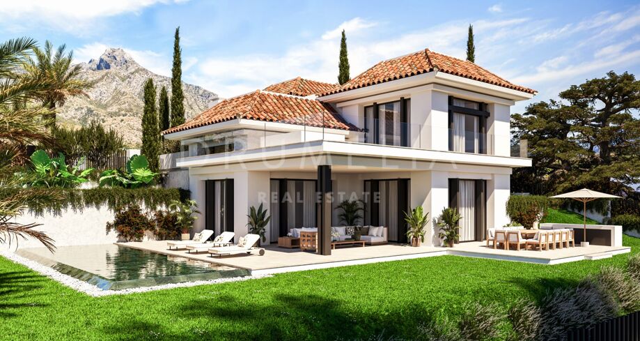 Exclusieve Nieuwe Villa’s met Privézwembad in Lomas del Rey, Marbella