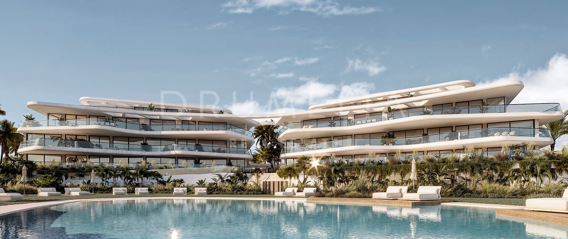 Boutique residences with refined amenities in Cancelada, Estepona