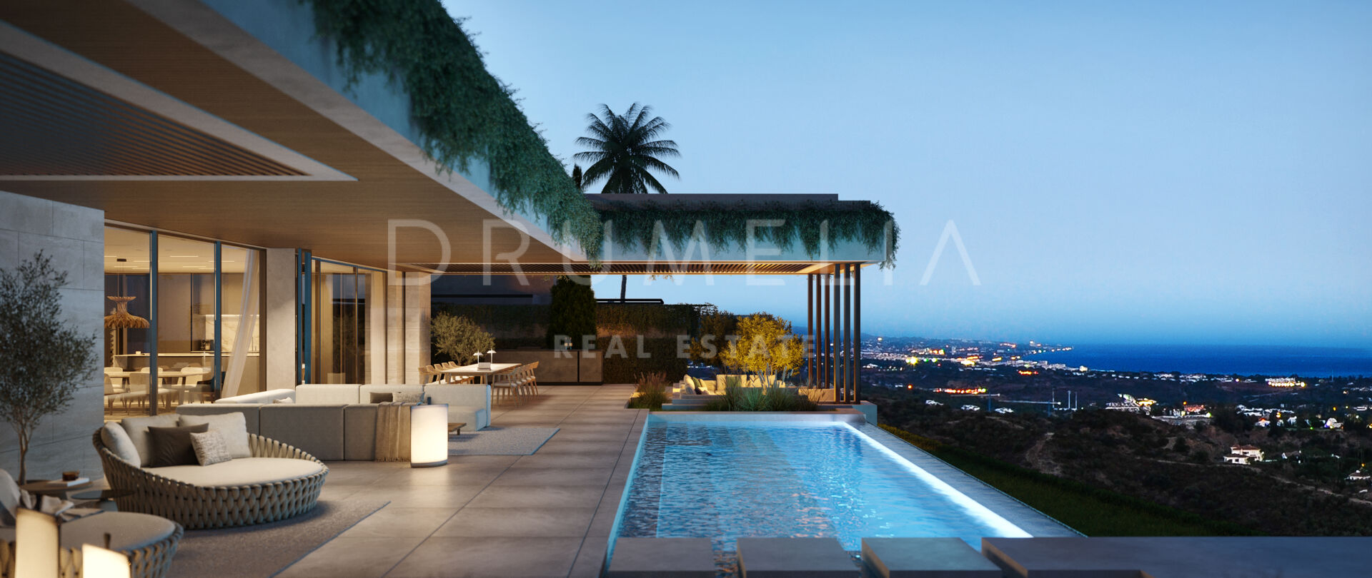 Lujosa villa de estilo contemporáneo con vistas panorámicas al mar, Benahavís