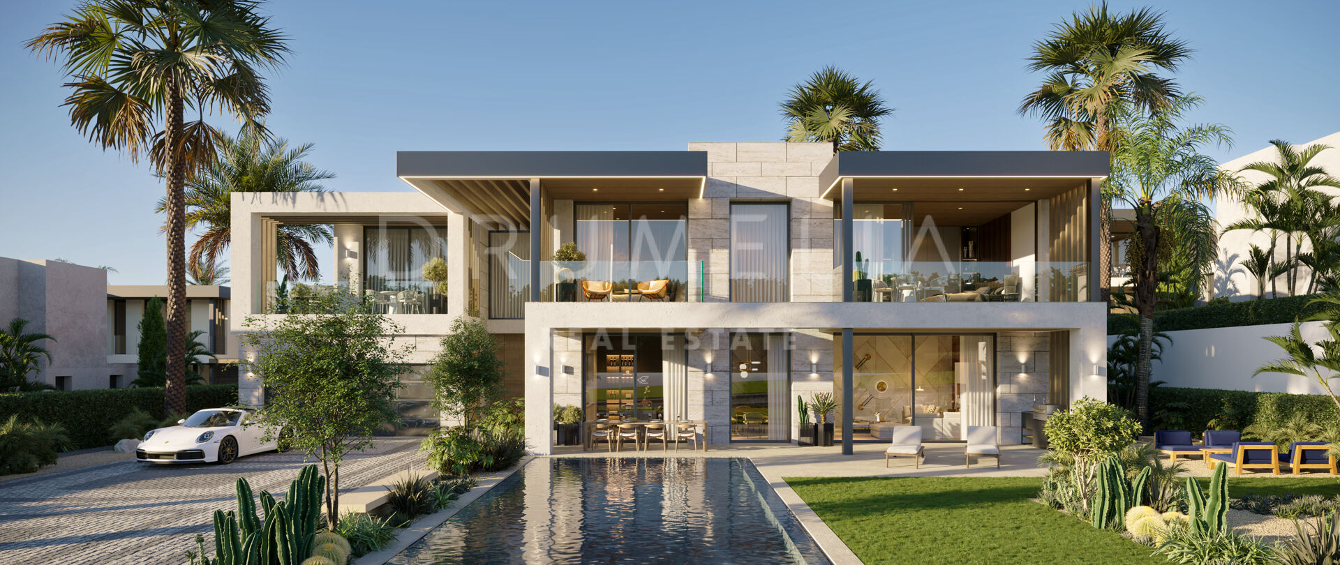 Off-plan collection of luxury villas with panoramic sea views in Bel-Air, Estepona