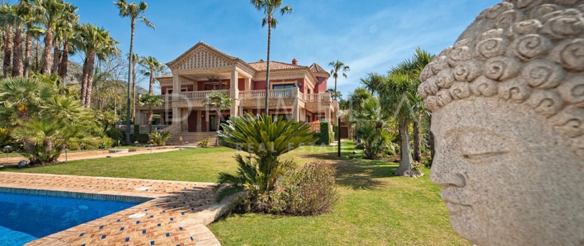 Extraordinary Grand Mansion with Views in Sierra Blanca for sale on Marbella's Golden Mile