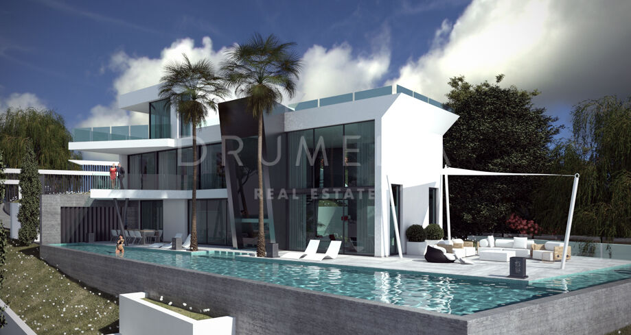 Nouvelle et étonnante villa de luxe de style contemporain, Los Flamingos, Benahavis