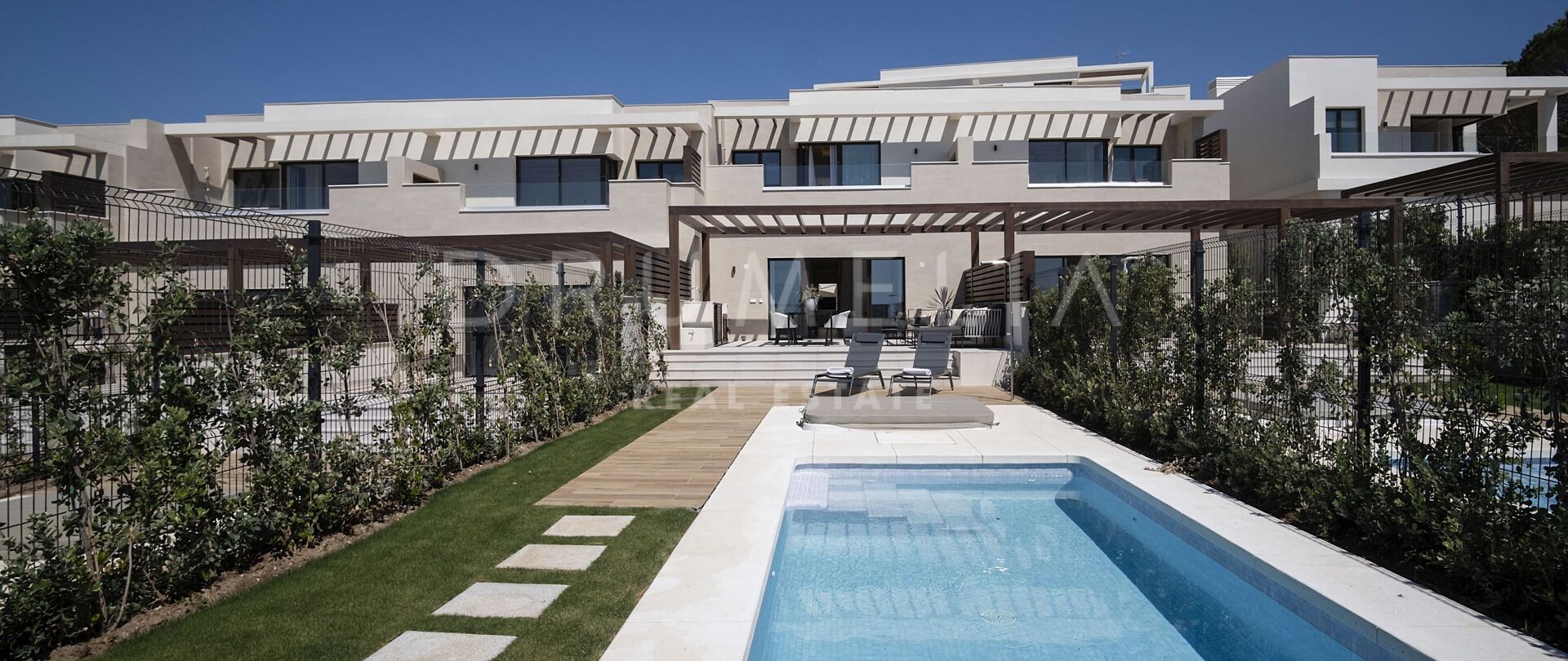 New Unique Frontline Beach Modern Luxury Bungalow, New Golden Mile, Estepona