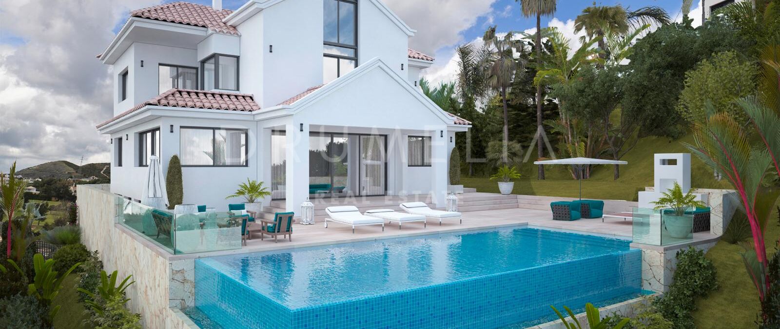 Tomt for salg i La Alqueria, Benahavis