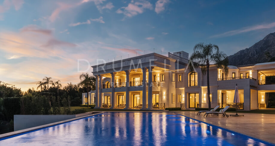 Villa Graciosa - Неординарная грандиозная вилла для роскошной жизни, Сьерра-Бланка, Золотая Миля.