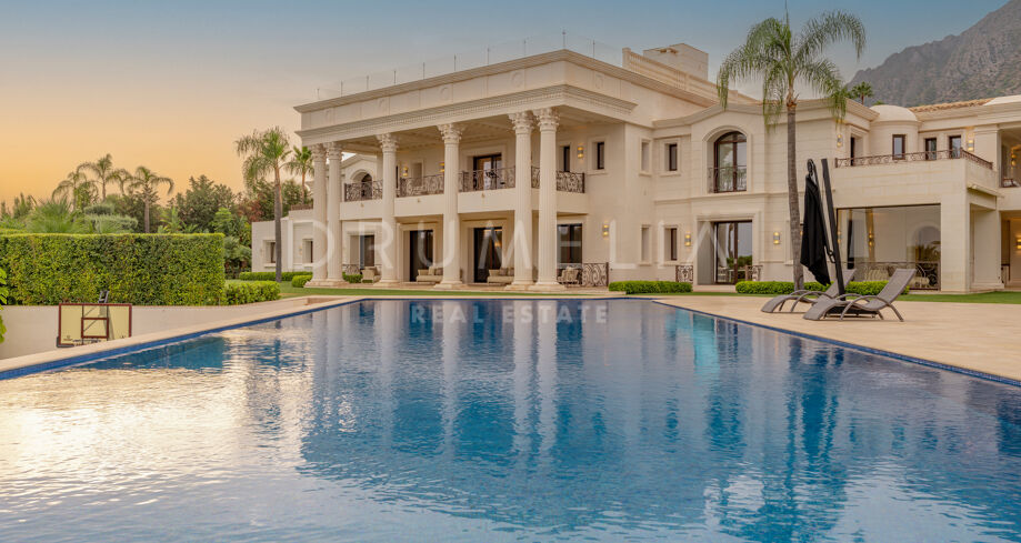 Villa Graciosa - Неординарная грандиозная вилла для роскошной жизни, Сьерра-Бланка, Золотая Миля.