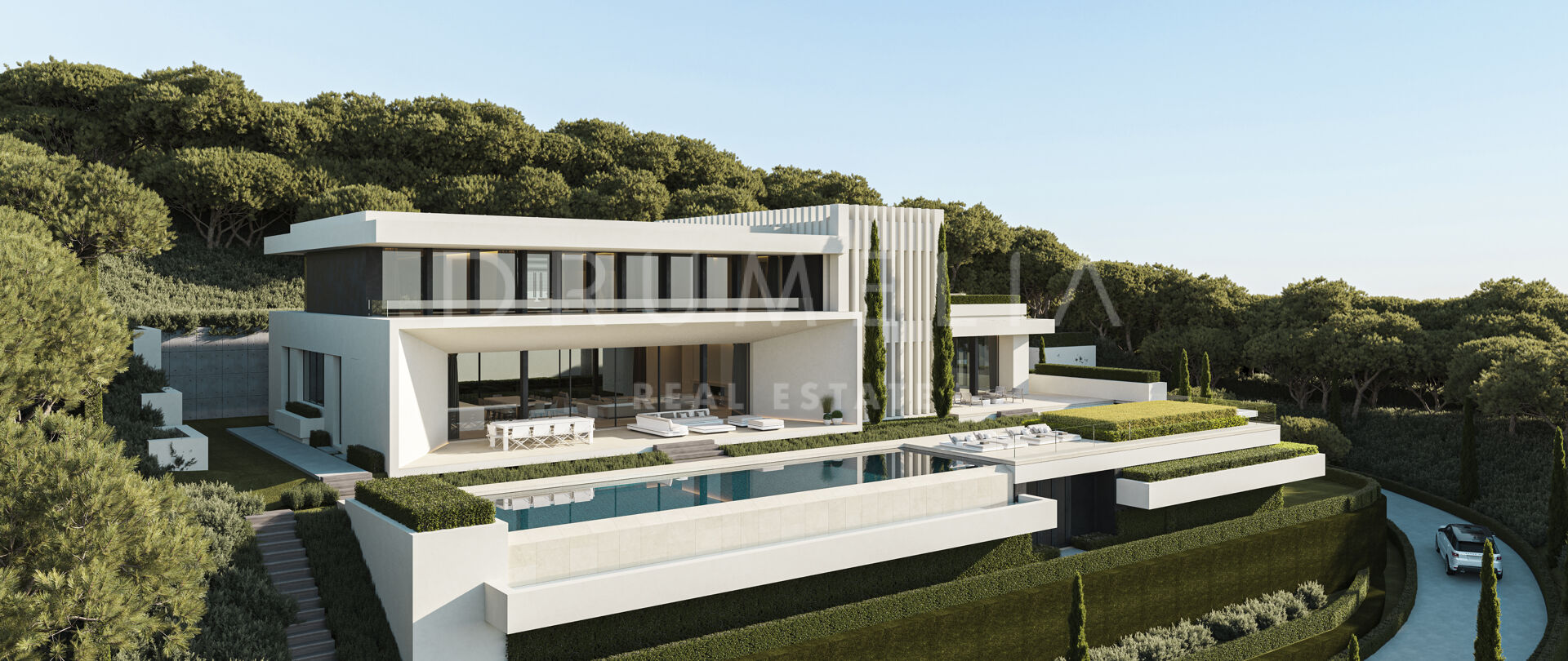 Nowoczesna willa z panoramicznymi widokami w La Reserva del Alcuzcuz, Benahavís