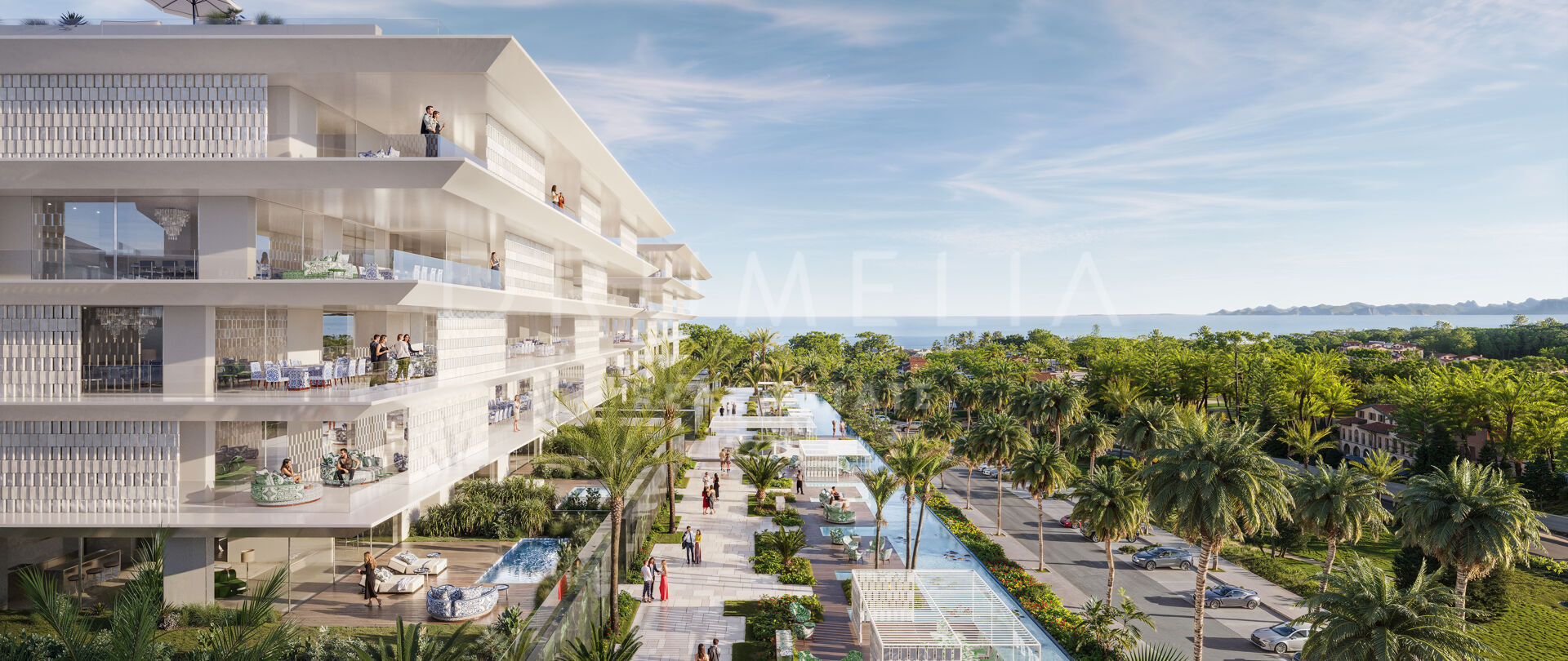 Lägenhet på första våningen i Design Hills by Dolce & Gabbana, Golden Mile, Marbella