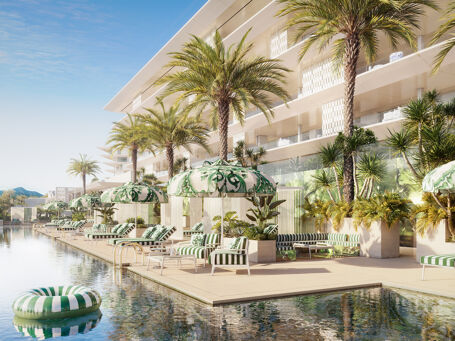 Femromsbolig i tredje etasje i Design Hills by Dolce & Gabbana, Golden Mile, Marbella