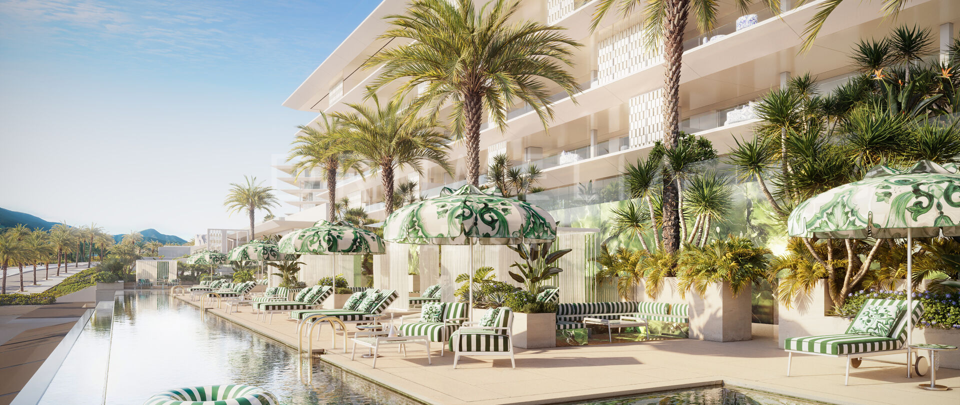 Third Floor Five Bedroom Residence in Design Hills by Dolce & Gabbana, Golden Mile Marbella