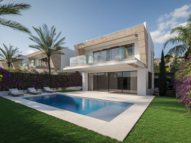 Villas de Luxe Contemporaines dans le Quartier Prestigieux d’El Campanario, Estepona