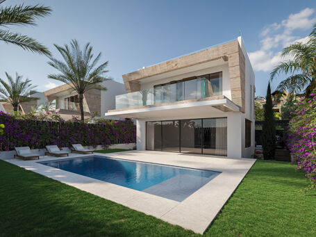 Villas de Luxe Contemporaines dans le Quartier Prestigieux d’El Campanario, Estepona