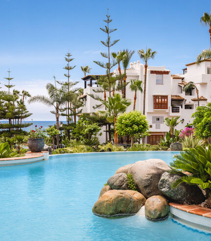 Apartamento te koop in Puente Romano, Marbella Golden Mile