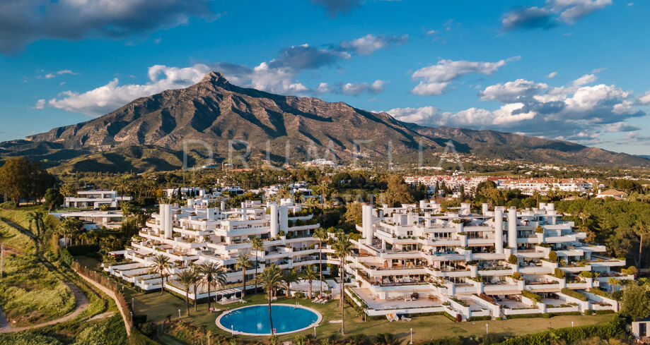 Stilig, moderne design på den prestisjefylte Golden Mile i Marbella