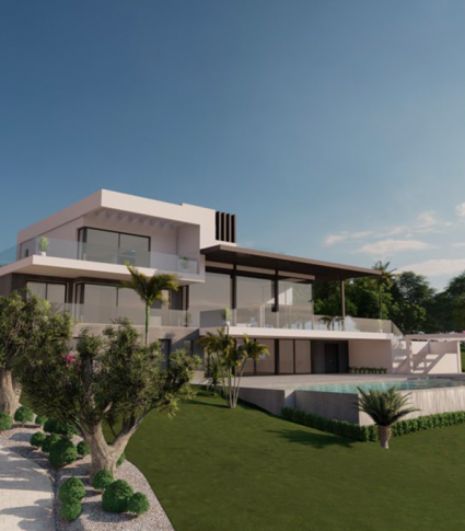 Villa de Lujo Contemporánea con Piscina Infinita en Sotogrande