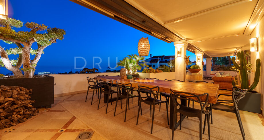 Duplex-Penthouse mit Meerblick in Monte Paraiso, Marbella Golden Mile