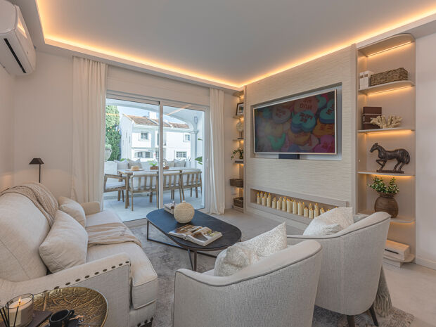 Adosado reformado en Nueva Andalucía junto a Aloha Golf