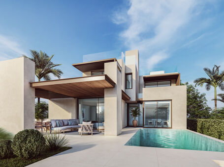 Вилла нового строительства рядом с пляжем, Пуэрто Банус – Пуэнте Романо