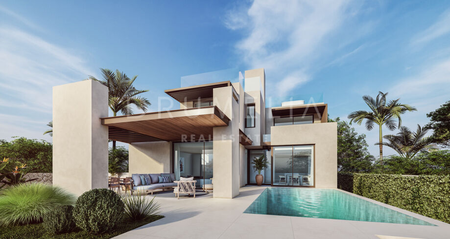 Nybyggd villa nära stranden, Puerto Banús – Puente Romano