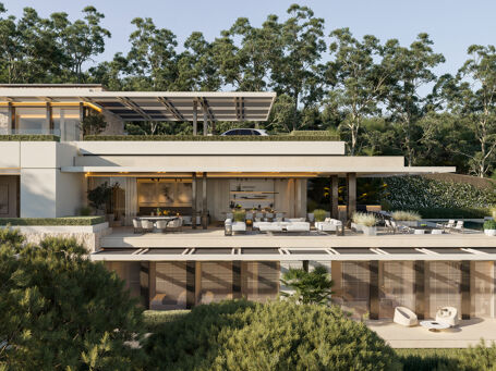 Willa z widokiem na pole golfowe i prywatną strefą wellness w La Quinta Golf, Benahavís