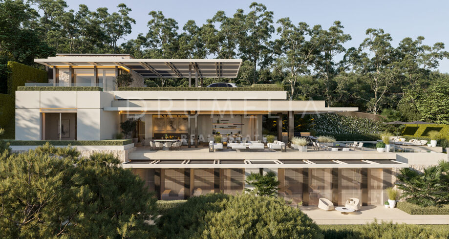 Villa avec vues sur le golf et espace bien-être privé à La Quinta Golf, Benahavís