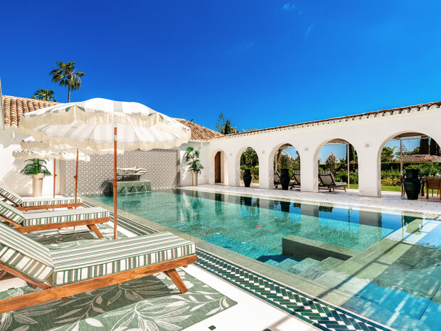 Luksus og ro i Los Monteros, Øst-Marbella