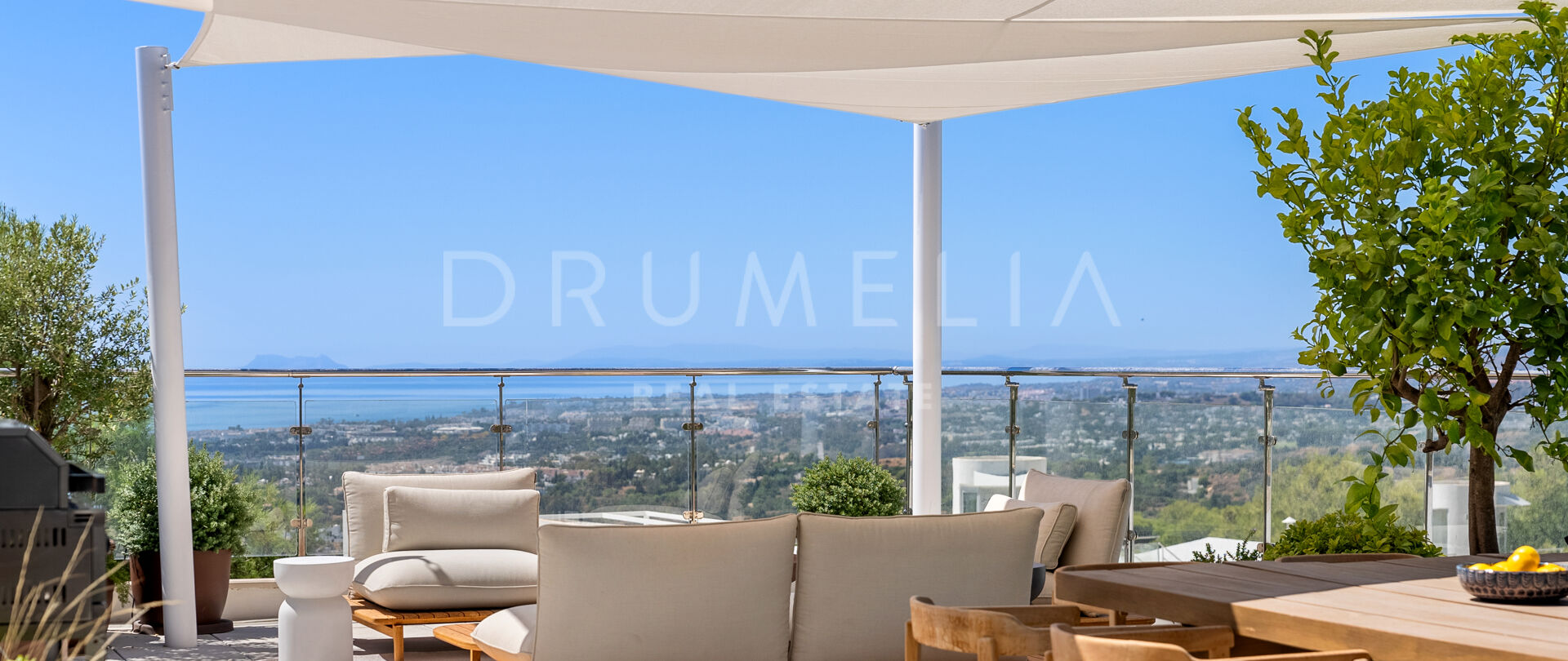 Lyxvilla med Havsutsikt i Exklusiva Sierra Blanca