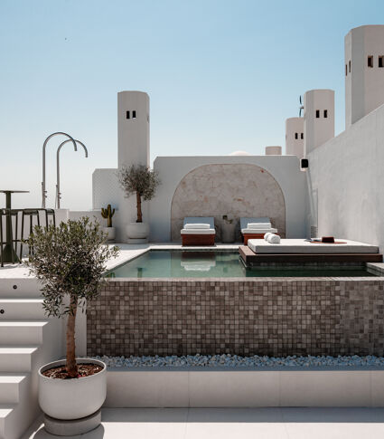 Dupleks penthouse med privat basseng og panoramautsikt over havet i Jardines Colgantes, Golden Mile