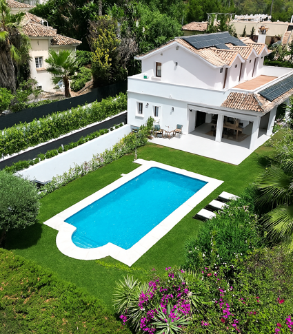 Luxury family villa in Supermanzana H, Marbella