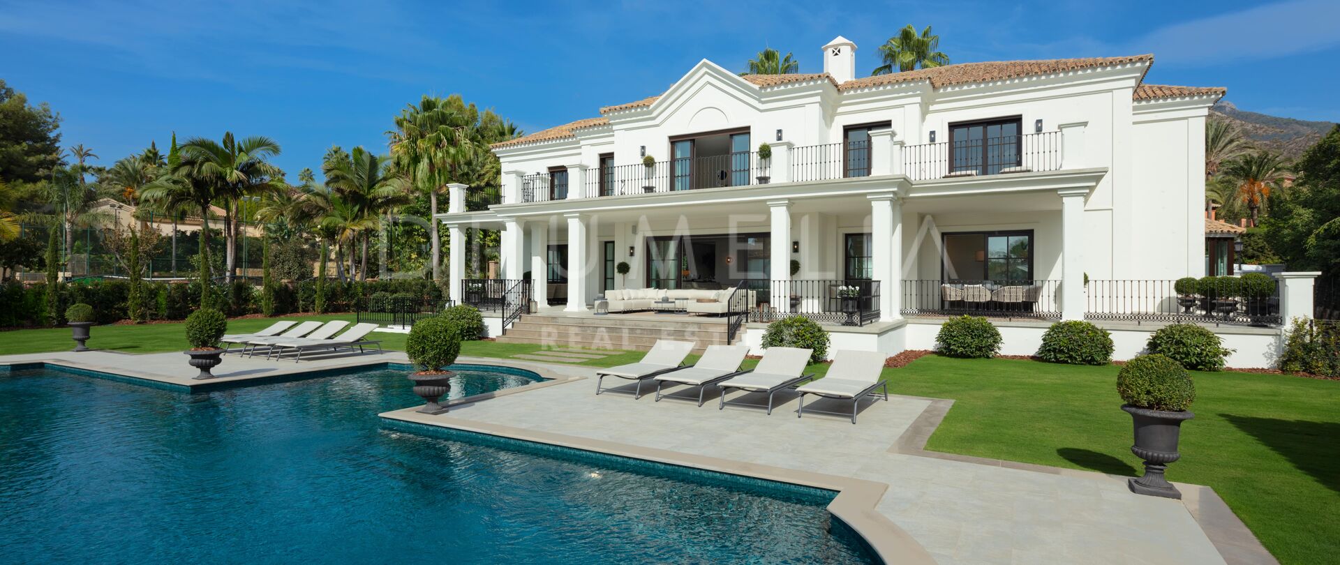 Villa Sunrise - Schöne und elegante Villa mit Meerblick in der exklusiven Sierra Blanca, Marbella