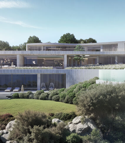 Moderne bolig designet av ARK i La Reserva de Sotogrande